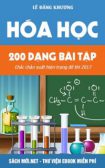 200 dạng bài tập hóa học chắc chắn có trong đề thi