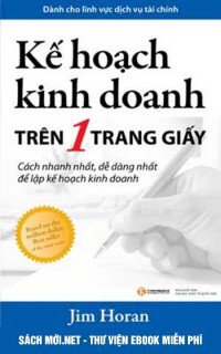 Tải ebook Kế Hoạch Kinh Doanh Trên Một Trang Giấy PDF/PRC/EPUB/MOBI