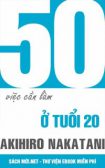 Tải ebook 50 việc cần làm ở tuổi 20 PDF/PRC/EPUB/MOBI