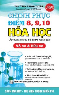 Tải sách Chinh phục điểm 8 9 10 Hóa học (đầy đủ 2 bộ) PDF