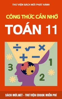 Tải sách Công Thức Toán Lớp 11 Cần Nhớ PDF