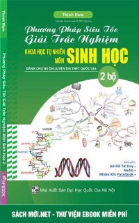 Tải sách Phương pháp siêu tốc giải trắc nghiệm Sinh học PDF