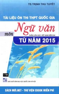 Tải sách Tài liệu ôn thi THPT Quốc gia môn Ngữ Văn PDF