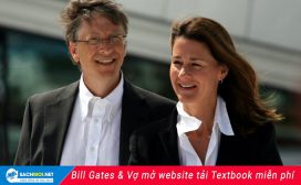 Vợ chồng Bill Gates mở website tải sách miễn phí