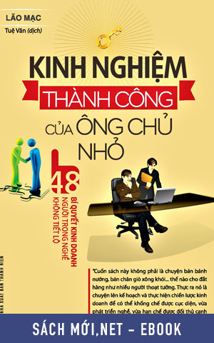 Download ebook Kinh Nghiệm Thành Công Của Ông Chủ Nhỏ PDF EPUB MOBI