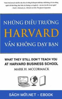 Tải ebook Những Điều Trường Harvard Vẫn Không Dạy Bạn PDF/PRC/EPUB/MOBI