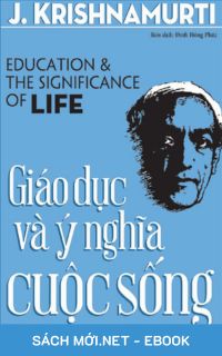 Download sách Giáo Dục Và Ý Nghĩa Cuộc Sống PDF/PRC/MOBI/EPUB/AZW3 cho điện thoại, iPhone, máy tính, máy đọc sách Kindle