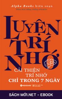 Download sách Luyện Trí Nhớ PDF/PRC/MOBI/EPUB/AZW3 cho điện thoại, iPhone, máy tính, máy đọc sách Kindle