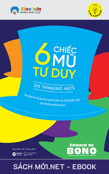 Tải ebook 6 Chiếc Mũ Tư Duy AZW3/EPUB/MOBI/PDF