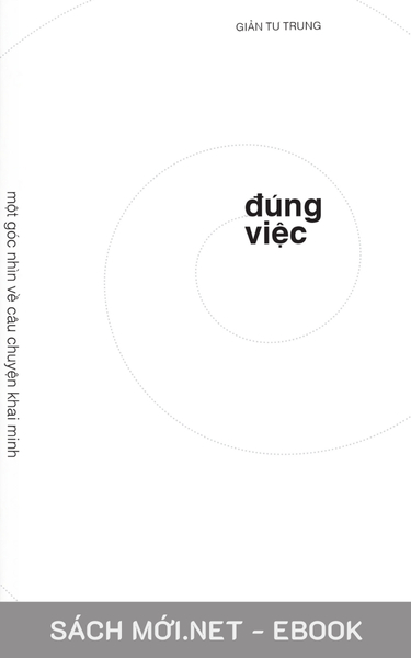 Tải ebook Đúng Việc - Một Góc Nhìn Về Câu Chuyện Khai Minh PDF/MOBI/EPUB/AZW3