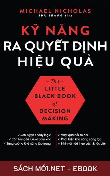 Tải ebook Kỹ Năng Ra Quyết Định Hiệu Quả PDF/MOBI/EPUB/AZW3