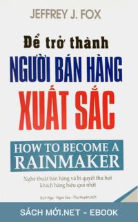 Tải ebook Để Trở Thành Người Bán Hàng Xuất Sắc PDF/MOBI/EPUB/AZW3