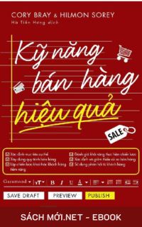Tải ebook Kỹ Năng Bán Hàng Hiệu Quả PDF/MOBI/EPUB/AZW3