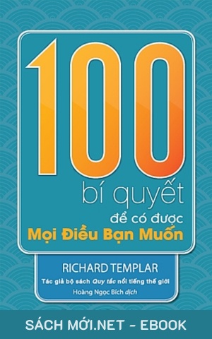 Tải ebook 100 Bí Quyết Để Có Được Mọi Điều Bạn Muốn PDF/EPUB/MOBI/AZW3