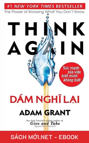 Download sách Dám Nghĩ Lại PDF/MOBI/EPUB/AZW3 cho điện thoại, iPhone, máy tính, máy đọc sách Kindle