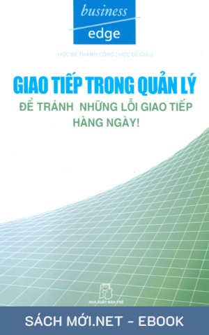 Tải ebook Giao Tiếp Trong Quản Lý PDF/EPUB/MOBI/AZW3