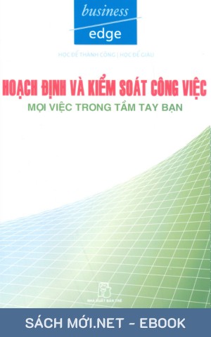 Tải ebook Hoạch Định Và Kiểm Soát Công Việc PDF/EPUB/MOBI/AZW3