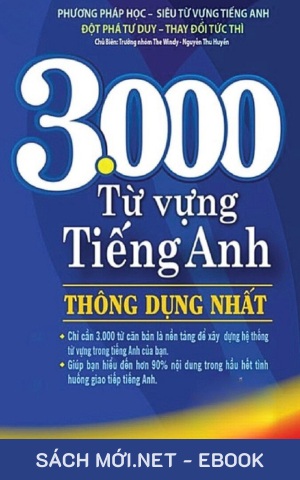 Tải ebook 3000 Từ Vựng Tiếng Anh Thông Dụng Nhất PDF