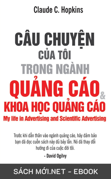 Tải ebook Câu Chuyện Của Tôi Trong Ngành Quảng Cáo Và Khoa Học Quảng Cáo PDF/EPUB